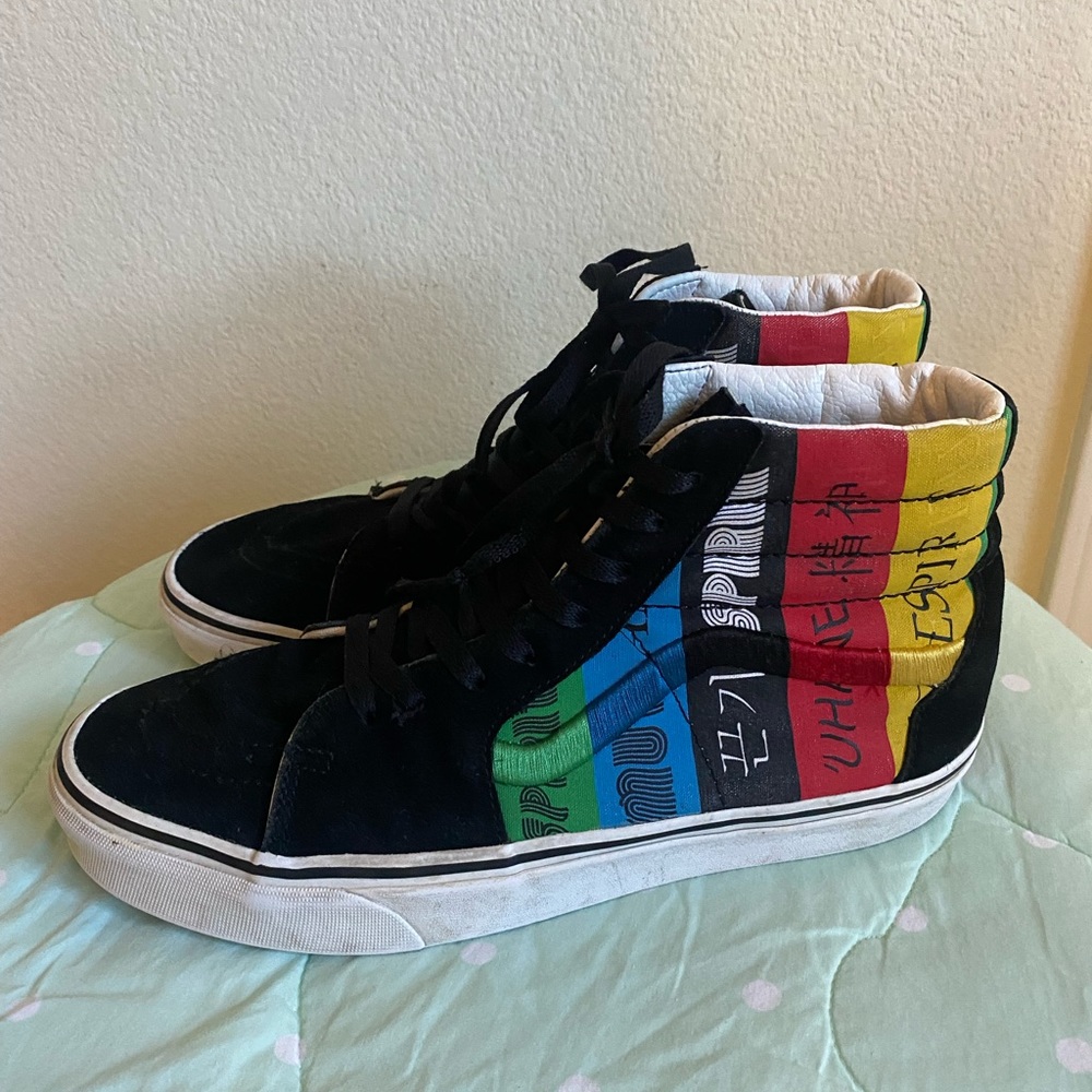 Vans Sk8-Hi Spirt Sneakers Mens size 9.5 / Womens size 11
